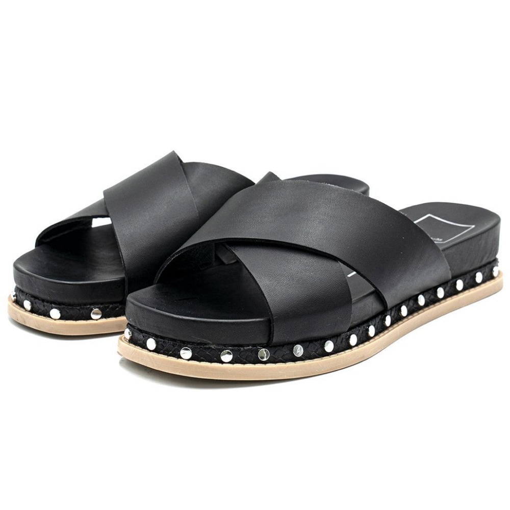 Dolce Vita Gracy Platform Sandal Black Size 8.5